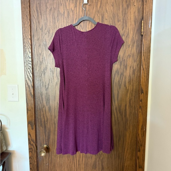 Old Navy Plum Knit Swing Dress - Picture 6 of 6